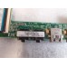Asus EEE PC 1215T Scheda USB board  - audio LAN tasto accensione pulsante